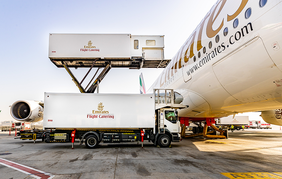Emirates Flights Catering